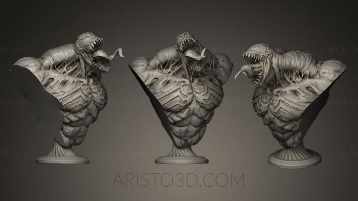 Busts of heroes and monsters (BUSTH_0321) 3D model for CNC machine